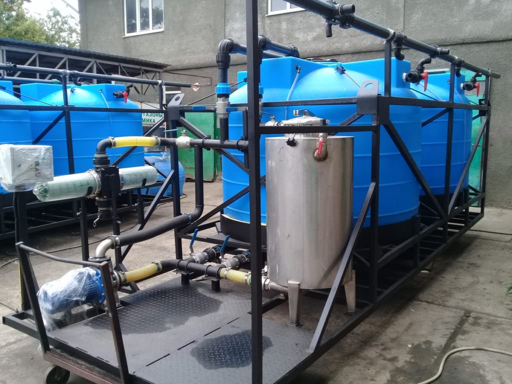 мобильные растворные узлы