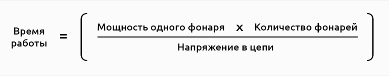Формула расчета Формула расчета