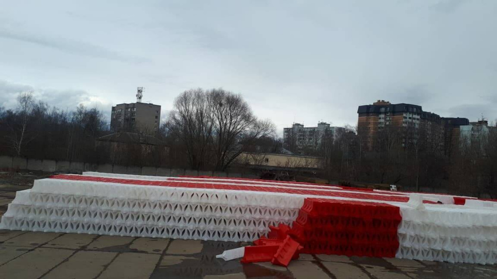 дорожные блоки водоналивные производства ДорБлокПост