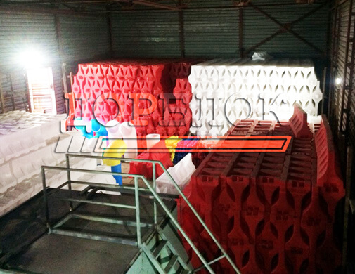 пластиковые дорожные блоки