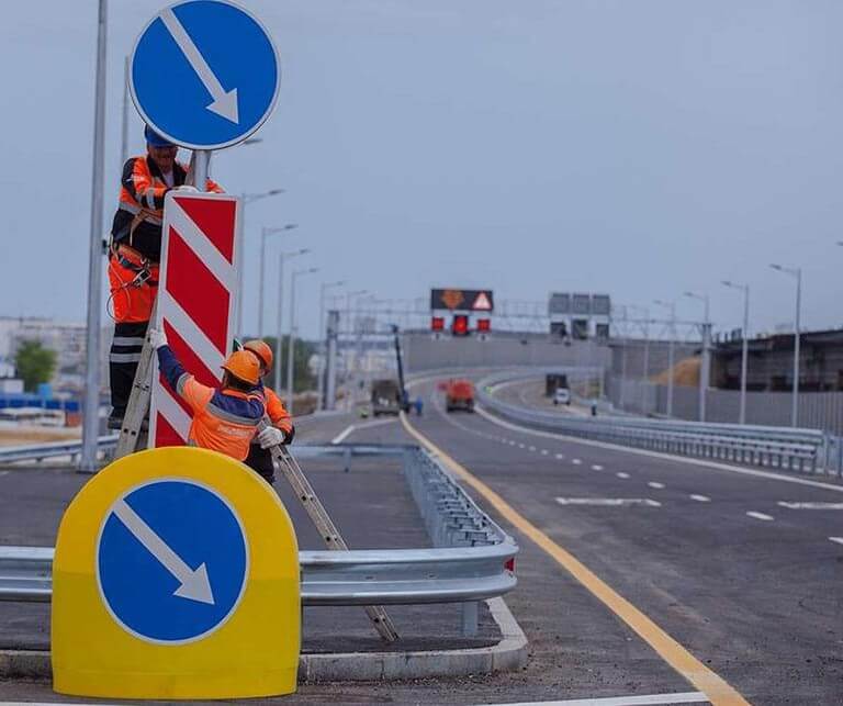 буфер дорожный осевой