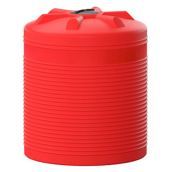 Емкость VER 5000 КАС - Красный,  Стандартная крышка,  0